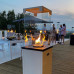 KRATKI Plynový ohřívač PATIO LIGHT bílá