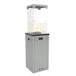 KRATKI Plynový ohřívač PATIO LIGHT Granito